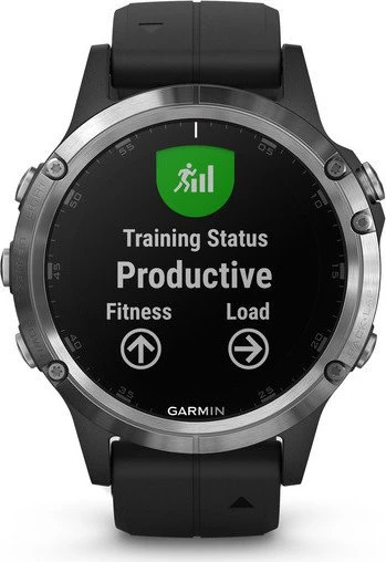 Garmin Fenix 5 Plus silber/schwarz