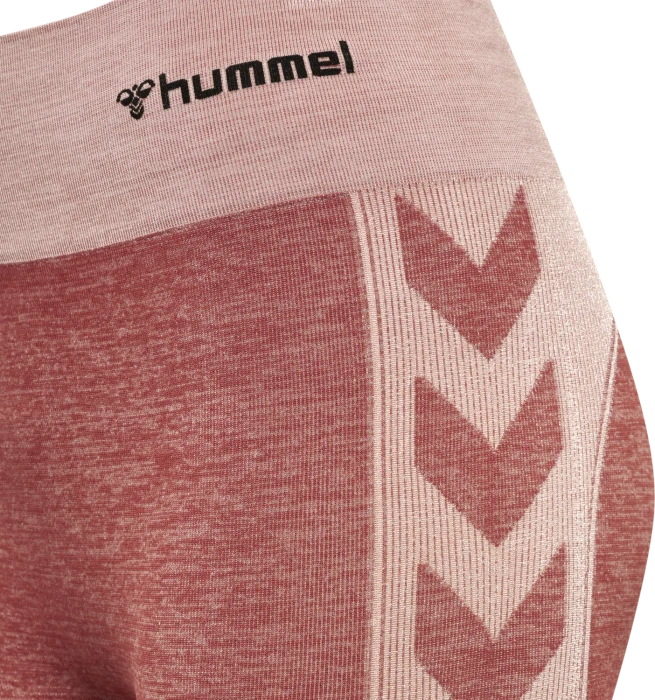 hummel CLEA Seamless Tight Hose lang withered rose (Damen)