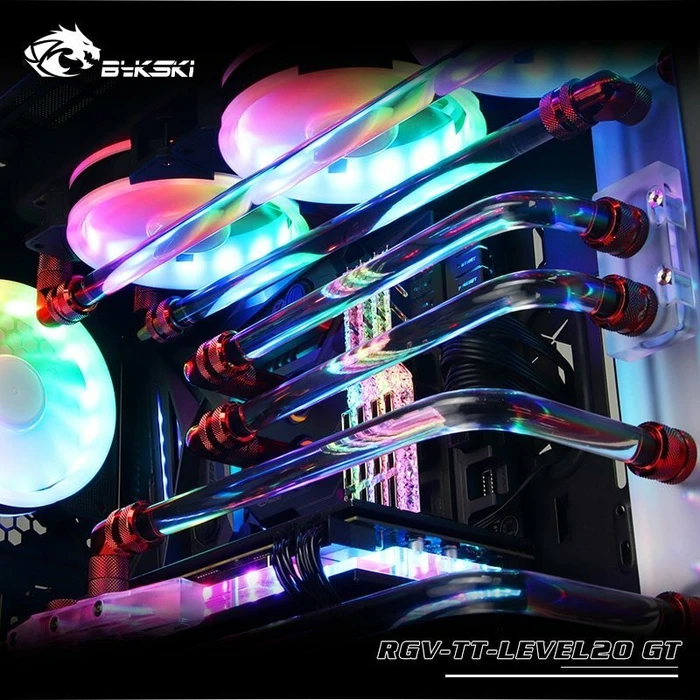 Bykski Thermaltake Level 20 GT Distro-Plate, Verteilerplatte mit Pumpe
