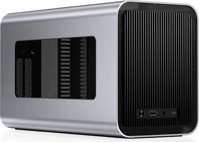 Jonsbo V11, silber, Mini-ITX