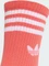 adidas 3-Streifen Crew Socken white/lucid pink/preloved scarlet, 3 Paare Vorschaubild