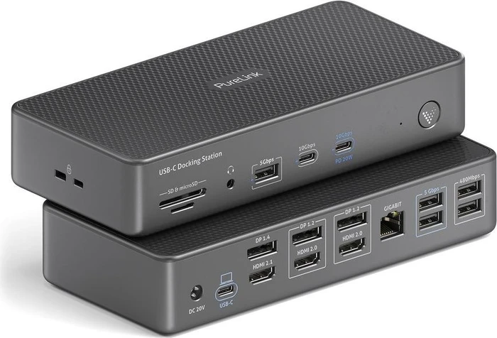PureLink Vuelogic 18-in-1 USB-C Docking Station, USB-C 3.1 [Buchse]