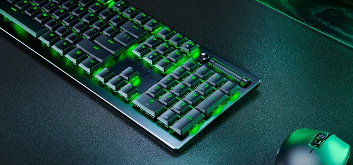 Razer DeathStalker V2 Pro, Razer Low-Profile Linear Optical RED, USB/Bluetooth, DE