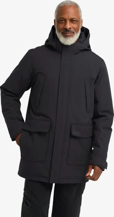 Jack Wolfskin Canyon Shield Funktionsmantel schwarz (Herren)