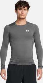 Under Armour HeatGear Armour Funktionsshirt langarm castlerock/white (Herren)