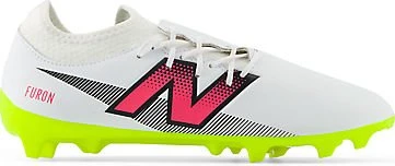 New Balance Furon Team FG V8 white/hi-lite/neon pink