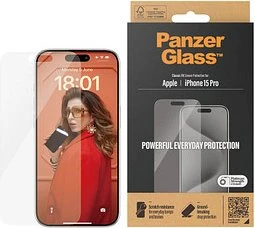 PanzerGlass Classic Fit für Apple iPhone 15 Pro