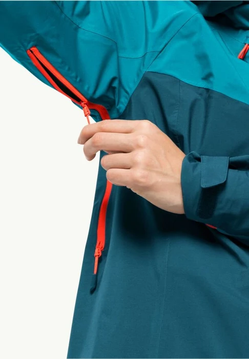 Jack Wolfskin Morobbia 3L Funktionsjacke blue coral (Damen)