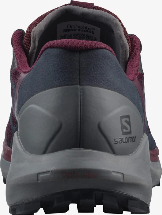 Salomon Sense Ride 4 wine tasting/quiet shade/ebony (Damen)