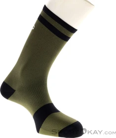 POC Lure MTB Fahrradsocken epidote green/uranium black