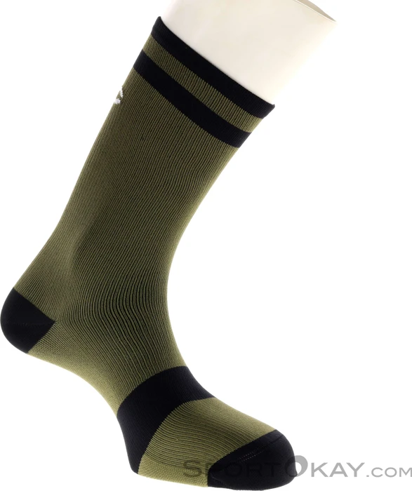 POC Lure MTB Fahrradsocken epidote green/uranium black