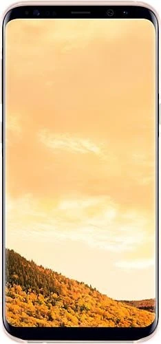 Samsung Clear Cover für Galaxy S8+ pink