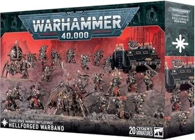 Games Workshop Warhammer 40.000 - Chaos Space Marines - Battleforce: Hellforged Warband