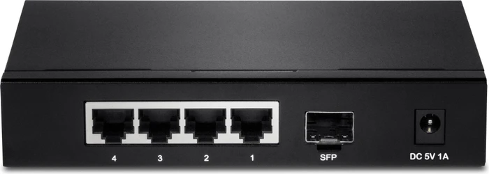 TRENDnet TEG-S Desktop Gigabit Switch, 4x RJ-45, 1x SFP