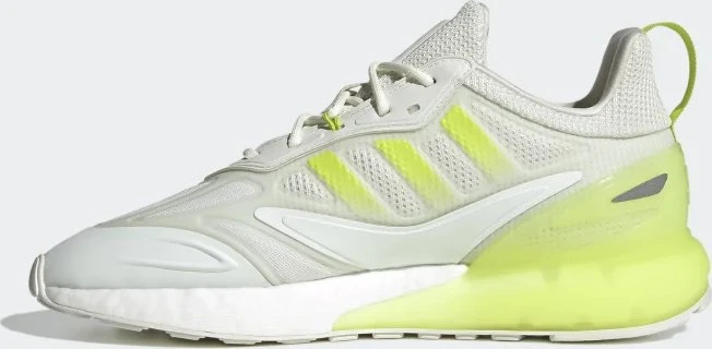 adidas ZX 2K Boost 2.0 white tint/semi solar slime (Herren)
