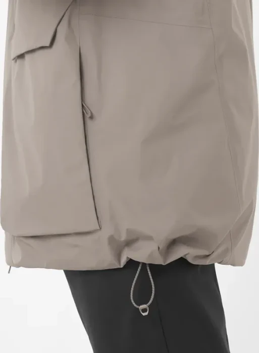 Salomon Outlife Waterproof Down Funktionsjacke iron (Damen)