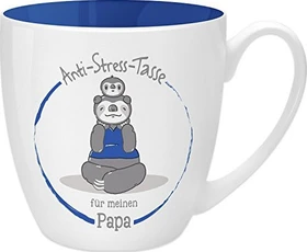 Sheepworld Kaffeebecher Anti-Stress Tasse für meinen Papa 450ml