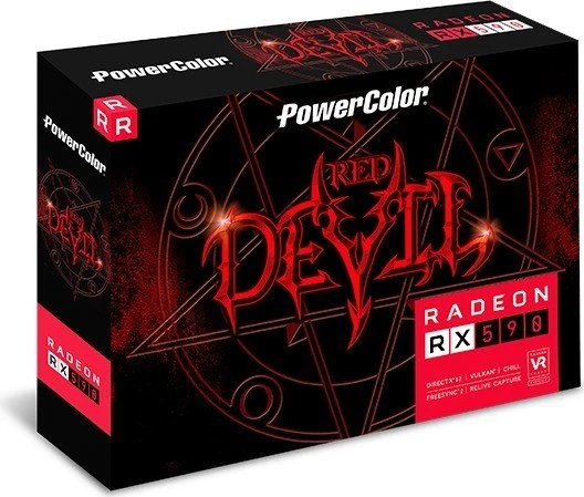 PowerColor Red Devil Radeon RX 590 V2 8GB GDDR5, 8GB GDDR5, DVI, HDMI, 3x DP