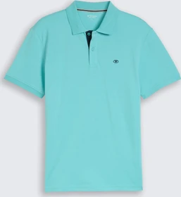 Tom Tailor Piqué Poloshirt kurzarm river teal (Herren)