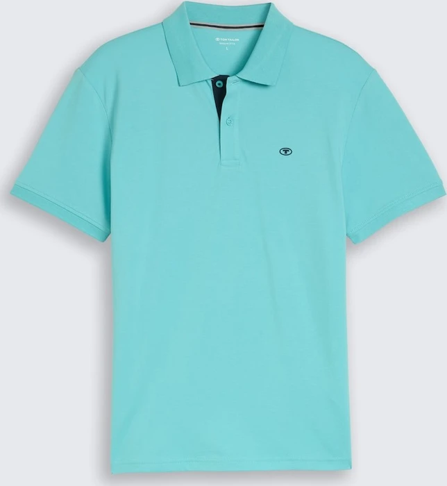 Tom Tailor Piqué Poloshirt kurzarm river teal (Herren)