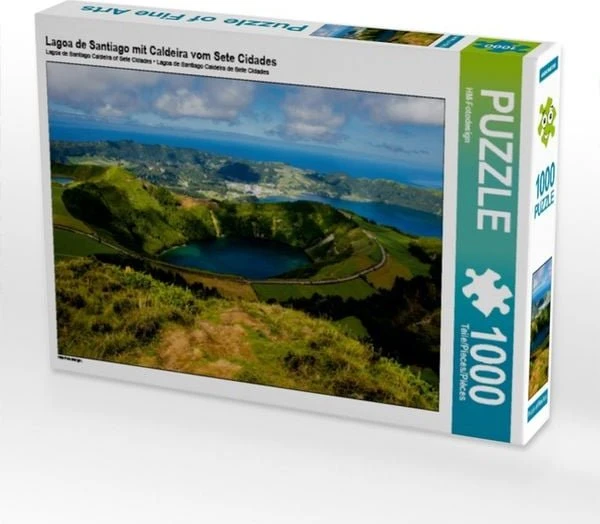 Calvendo Lagoa de Santiago mit Caldeira vom Sete Cidades