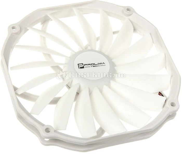 Prolimatech Ultra Sleek Vortex 14 weiß, 140mm