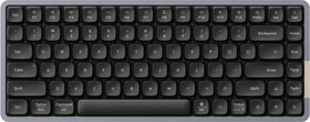 Lofree Flow84, Space Black, LEDs weiß, Kailh LOW PROFILE Phantom, USB/Bluetooth, US