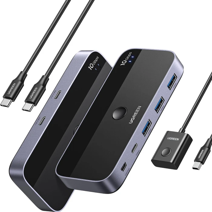 Ugreen USB-C 3.1 Switch, 2 In, 4 Out