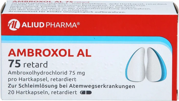 Aliud Ambroxol AL 75 retard Hartkapseln, 20 Stück