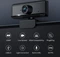 Wansview 1080P 105 FullHD Webcam mit Mikrofon und Abdeckung, schwarz Vorschaubild