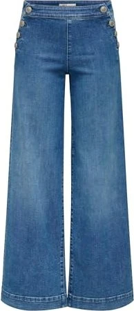 ONLY Madison High Wide Jeans medium blue denim (Damen)