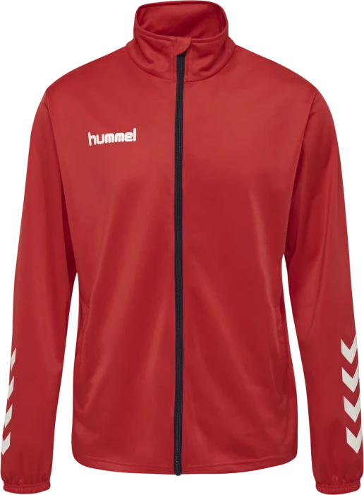 hummel Promo Poly Trainingsanzug true red/marine (Junior)