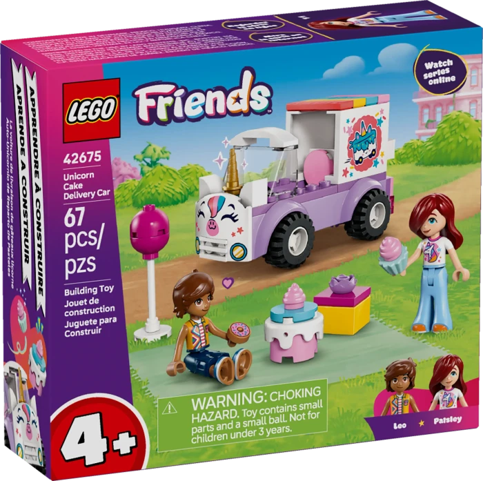 LEGO Friends - Einhorn-Kuchenlieferwagen