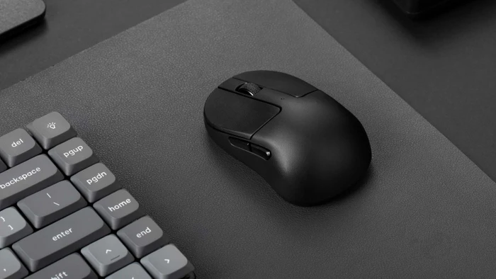 Keychron M4 8K Wireless Mouse schwarz, USB/Bluetooth