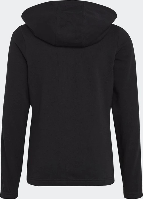 adidas Essentials 3-Streifen Full-Zip Hoodie schwarz/weiß (Junior)