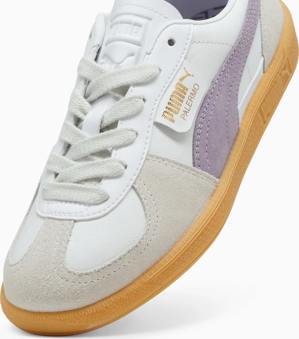 Puma Palermo Leather puma white/pale plum/gum