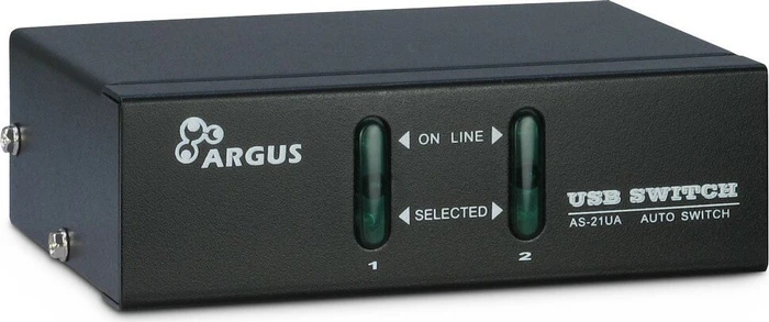 Inter-Tech Argus KVM-AS-21UA, 2-fach