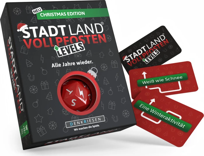 Stadt Land Vollpfosten - Levels- Christmas Edition Alle Jahre wieder