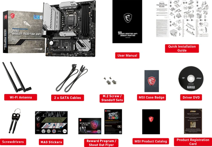 MSI MAG B560M Mortar WIFI (Intel 1200)