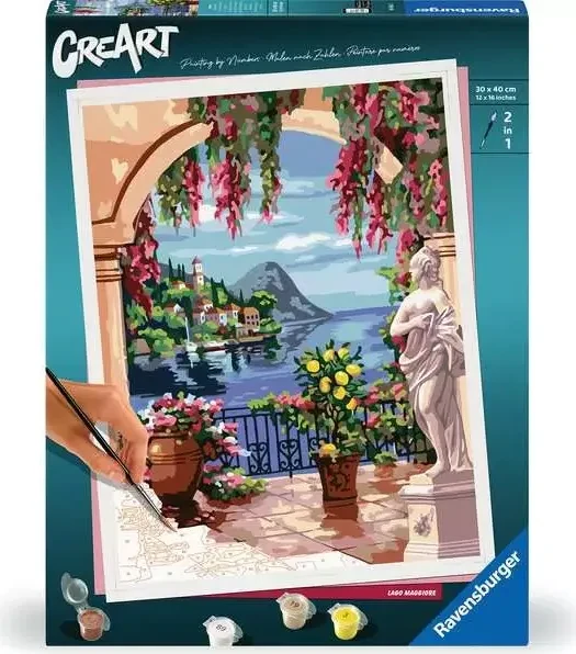 Ravensburger Malen nach Zahlen Lago Maggiore
