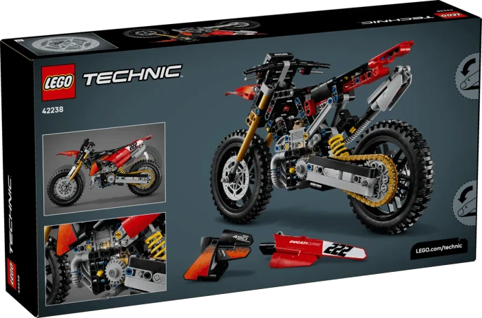 LEGO Technic - Ducati Desmo450 MX Factory Motorrad