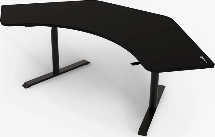 Arozzi Arena Angelo Gaming Eckschreibtisch 225x71cm Pure Black