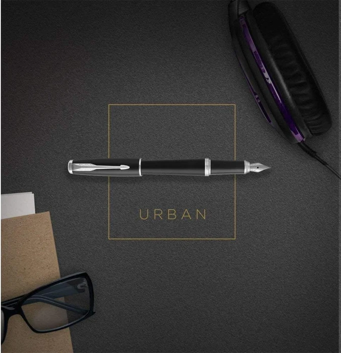 Parker Urban Duo Muted, Black Gold Trim, 2 Stück