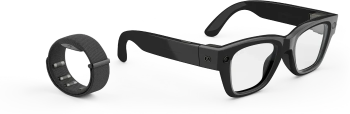 Meta Ray-Ban Display Glasses schwarz