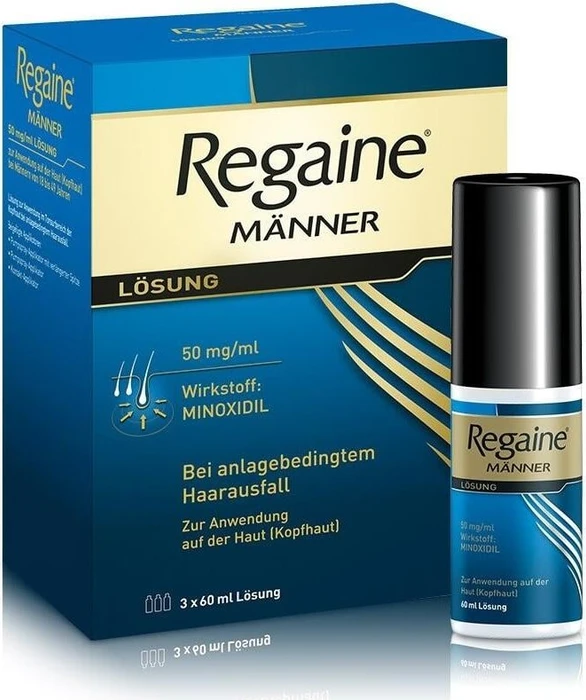 Regaine Männer 5% Lösung, 180ml (3x 60ml)