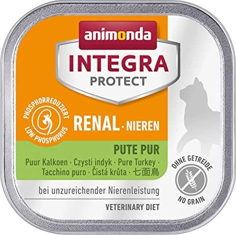animonda Integra Protect Nieren, mit Pute Pur, 1.60kg (16x 100g)