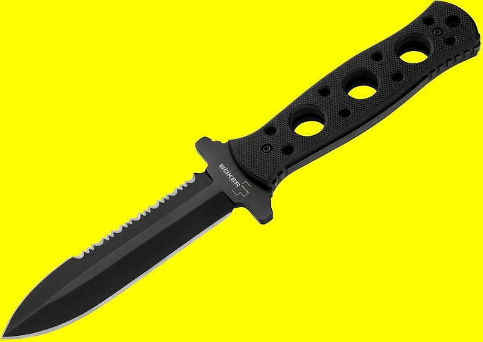 Böker Steel Mariner Messer schwarz