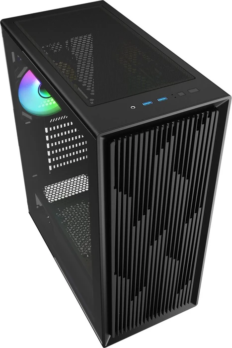 Sharkoon VK2 RGB, Glasfenster