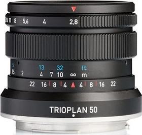 Meyer Optik Görlitz Trioplan 50mm 2.8 II für Pentax K
