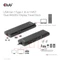 Club 3D 7in1 Hub, USB-C 3.0 [Stecker] Vorschaubild